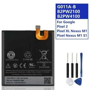 Battery B2PW4100 B2PW2100 G011A-B For HTC Google Pixel Nexus M1 Pixel XL Pixel 2 - Picture 1 of 9
