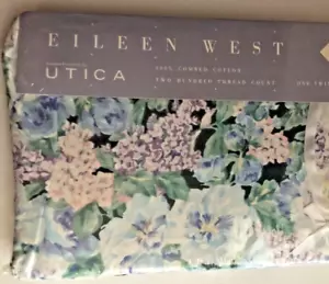 Foglio piatto floreale vintage Eileen West Delphinium nuovissimo nella confezione! - Foto 1 di 5