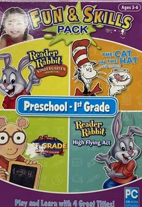 Encore Education Fun & Skills Pack Preschool 1st Grade Ages 3-6--New Sealed-- - Picture 1 of 2