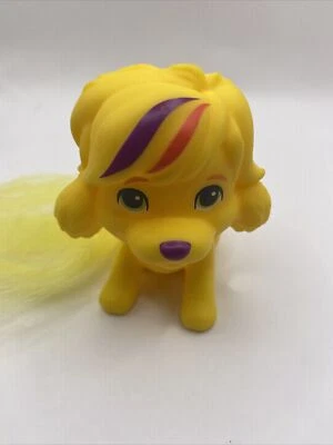 Nickelodeon Sunny Day Doodle Dog Doll Yellow PVC 2.25” No Collar - Image 1 of 4