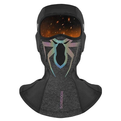 ROCKBROS Sturmhaube Herbst Winter Balaclava S/L Winddicht Ski Mask Radfahren Neu - Bild 1 von 4