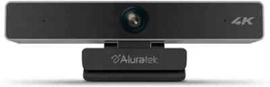 Aluratek 4K Ultra HD Live Broadcast Webcam Black and Brushed Silver (AWC4KF) - Bild 1 von 8
