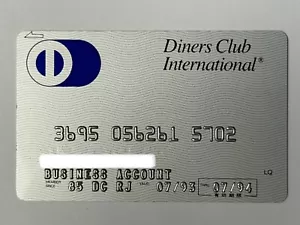 Diners Club of Japan Credit Card▪️1994 Exp▪️Business Account▪️Collectible Only - Picture 1 of 2