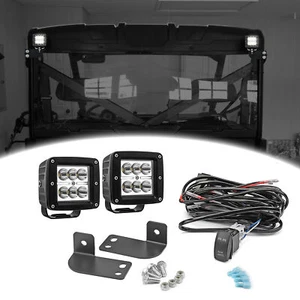 WEISEN 3" 24W Rear Roof LED Fog Light Mount Wire For Polaris Ranger 570 900 1000 - Picture 1 of 9