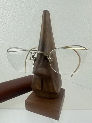 VTG Rimless Eyeglasses Antique Frameless 1/10 12K GF Glasses Frames Only - Image 1 of 4