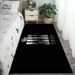 The Beatles Flur Läufer Teppiche Nachttisch Teppich Waschbar 2X6 FT Gummirücken - Bild 1 von 5