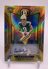 2022 GOLD STANDARD CHRISTIAN WATSON ROOKIE AUTO /49 GREEN BAY Packers RC