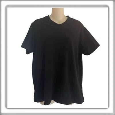 Camiseta Christian Lacroix Para Mujer Algodón Pima Manga Corta Cuello en V Talla Grande Foto 1 de 4