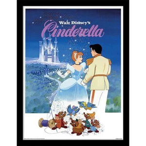 Disney - Aschenputtel - Offizielle 30 x 40 cm gerahmter Druck Wandkunst - Bild 1 von 1