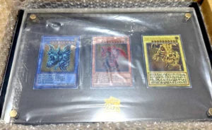 YuGiOh TCG 25th Anniversary Stainless Steel Egyptian God Cards Commemorative JPN - Picture 1 of 3