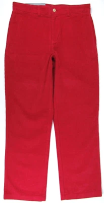 Pantalones rojos Vineyard Vines Pana Club Calce Clásico Talla 18 Foto 1 de 4