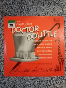 Songs from Doctor Dolittle. Disneyland Records DQ-1325 Vinyl LP Record Album - Picture 1 of 9