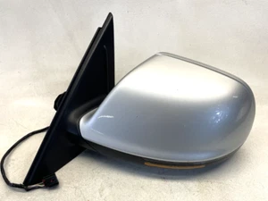 2009-2014 Audi Q5 RH Left Driver Door Side View Mirror OEM Silver Memory Fold - Foto 1 di 15