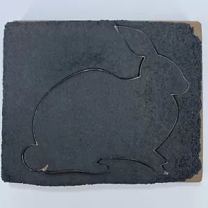 HASE - Stanzform 5" x 6" Tier Hase Formen Kunst Holz Schule Klassenzimmer Handwerk - Bild 1 von 7