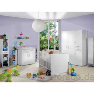 Babyzimmer Kinderzimmer Kindermöbel Isabel Weiss 7tlg. - Bild 1 von 1