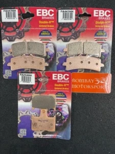 EBC double-H HH front & rear brake pad kit Kawasaki ZX1400J ZX14R Ninja 2016 SE - Picture 1 of 1
