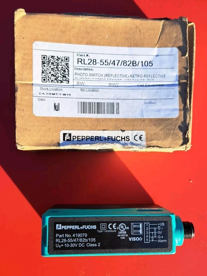 PEPPERL & FUCHS 419079 PHOTOELECTRIC SENSOR  W11 - Image 1 of 4