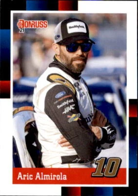 Aric Almirola 2021 Donruss 1988 Retro Card #134 - Image 1 of 2