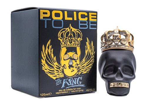 Police To Be The King de Police Colonia 4,2 OZ eau de parfum para hombres nuevo en caja Foto 1 de 1