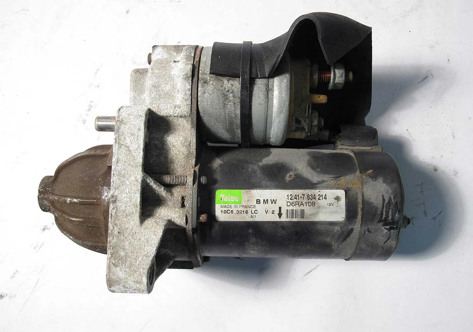 BMW M3.2 S54 Starter Motor w Solenoid Valeo 2001-2008 E46 M3 E85 Z4 Z3 OEM USED - Image 1 of 4