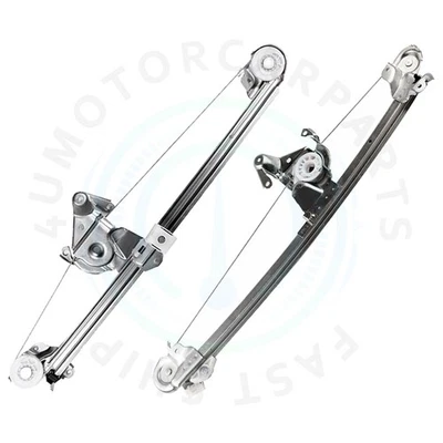 For Mercedes-Benz E320 E430 1998 99-2002 Rear Left Right Power Window Regulator - Image 1 of 4