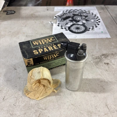 Norton Jubilee Electra 400 NOS WIPAC 点火线圈全新 S3418 带支架 — 第 1/4 张图片