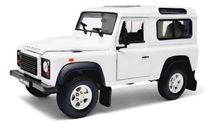 Qualified Interior 90 Jeep LAND ROVER DEFENDER White Sand 1/24 Diecast Amalgam C - Picture 1 of 3