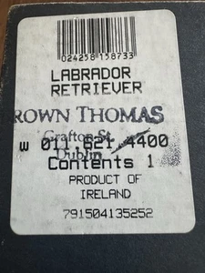 Waterford Crystal Labrador Retriever nur Box, orig Verpackung & Hefte Irland - Bild 1 von 22