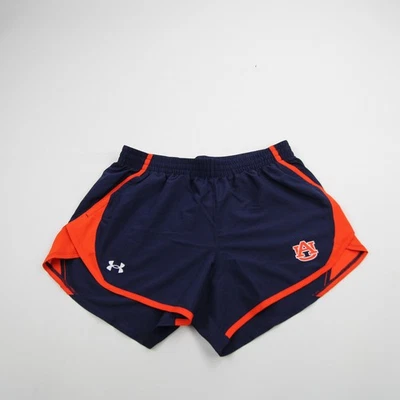 Auburn Tigers Under Armour Athletic Shorts Women's Navy/Orange New - Image 1 of 4