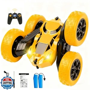 Ferngesteuertes Auto, RC Autos Spielzeug für Kinder von 6-12 Jahren, 2,4 GHz RC Stunt Truck wi - Bild 1 von 5