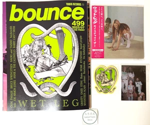 Wet Leg Moisturizer Album CD Japan Limited Sticker & Trading Card & Magazine - Imagen 1 de 19