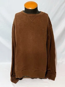 Polo Ralph Lauren Hemd Herren Gr. Large dickes Sweatshirt 100% Baumwolle braun - Bild 1 von 4