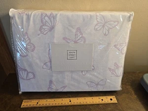 New South Street Loft Queen Sz Butterfly Sheet Set 100% Polyester 6pc Microfiber - Picture 1 of 3