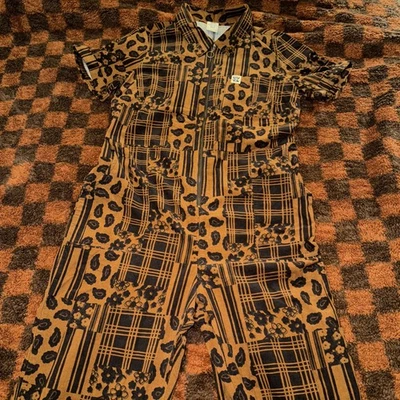 Новый без ценников вельветовый комбинезон Lucy & Yak Rex коричневый черный органический хлопок Великобритания 12 США 8 - Изображение 1 из 4