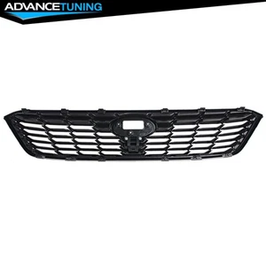 Fits 20-23 Subaru Impreza OE Front Bumper Upper Grille Grill Gloss Black ABS - Picture 1 of 5