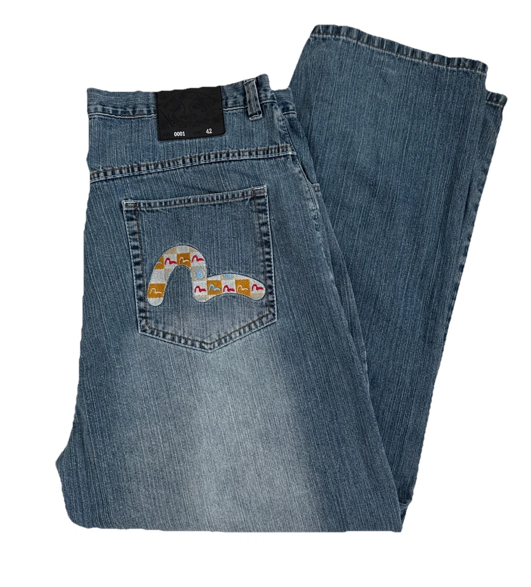EVISU Denim Blue Jeans for Men for sale | eBay