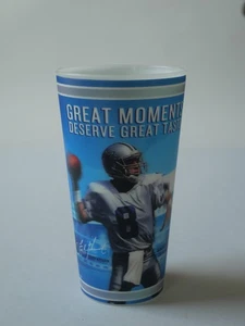 Miller Lite - Dallas Cowboys - Taza de bebidas de recuerdo - Troy Aikman - Imagen 1 de 7
