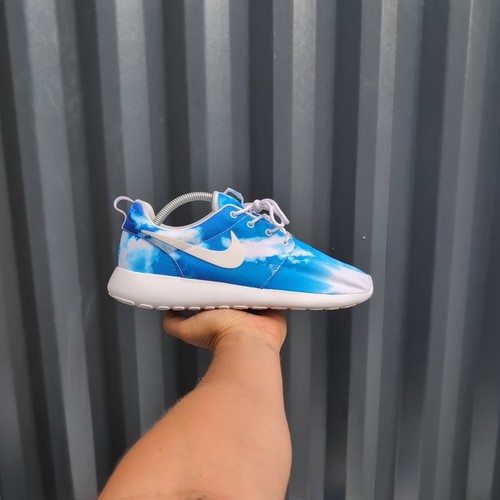 *RARO* UK 7 Scarpe da ginnastica Nike Roshe Run Santa Monica Cloud 9 511881 114