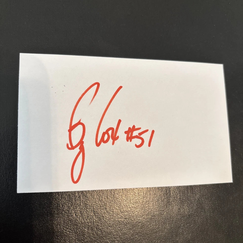 Bryan Cox,'91 Dolphins, Bears, NYJ, Patriots, SB XXXVI Champs, Saints, 3X Pro B — 第 1/1 张图片