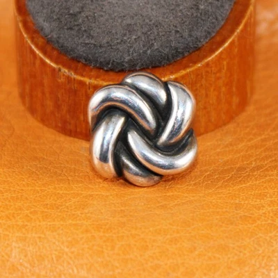 Colgante Flotante James Avery BOLD LOVERS NUDO Retirado Plata de Ley 13/16" Foto 1 de 3