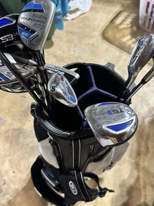 Tour Edge Bazooka 360 Starter Golf Set w/ Stand Bag 8 Clubs Varsity Flex RH - Picture 1 of 10