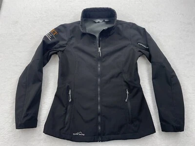 Eddie Bauer® - Chaqueta de caparazón blando para dama RIT College Rochester Finance mediana Foto 1 de 4