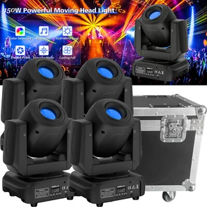 LED 4 szt.150W Beam Moving Head Prizma 8 Gobo dj DMX Oświetlenie sceniczne Boże Narodzenie - Zdjęcie 1 z 39