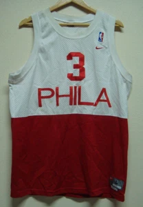 VINTAGE NIKE TEAM ALLEN IVERSON #3 PHILADELPHIA 76ERS NBA BASKETBALL TRIKOT GRÖSSE L - Bild 1 von 6