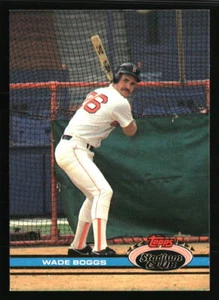 Wade Boggs 1991 Stadium Club #170 BASEBALL Card - Picture 1 of 2