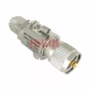 PL259 a SO239 M hembra coaxial exterior antena marina protector contra sobretensiones contra rayos - Imagen 1 de 11