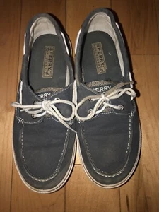 Jungen Sperry Topsiders Bootsschuhe blau Größe 5 - Bild 1 von 4