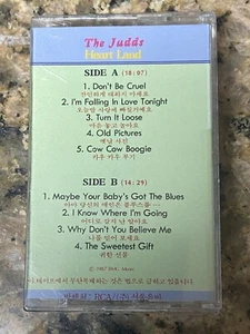 Vintage The Judd’s Heart Land Cassette Tape JAPAN Import RARE Minty Country - Picture 1 of 5