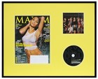 Nicole Scherzinger 16x20 Framed 2010 Maxim Magazine Cover & PCD CD Set