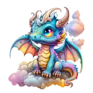 Autoaufkleber Sticker Drachen Aufkleber 9X9 cm - Picture 1 of 12